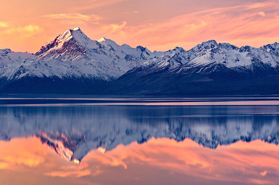 Mt Aoraki Sunset