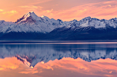 Mt Aoraki Sunset